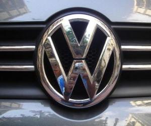 yapboz Logo Volkswagen, Alman otomobil markası